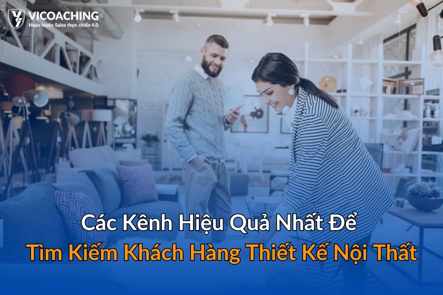 Tìm kiếm khách hàng thiết kế nội thất