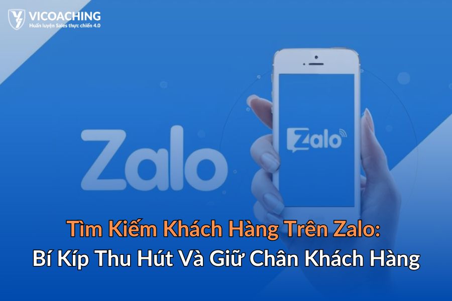 tìm kiếm khách hàng trên Zalo