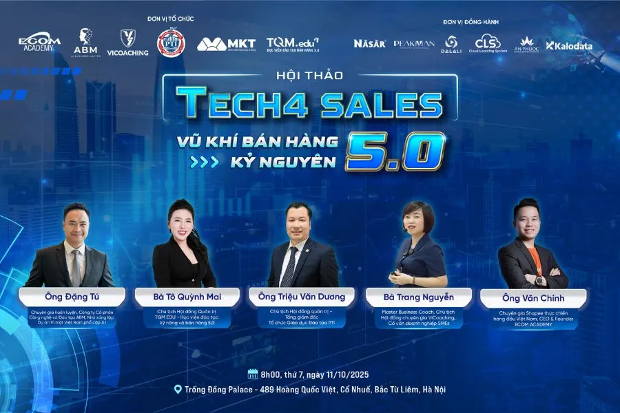banner hội thảo Tech4Sales