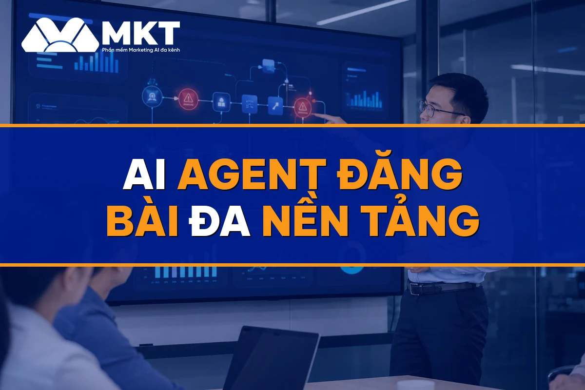 AI Agent Đăng Bài Đa Nền Tảng: Tự Động Hoá FB/Zalo/TikTok Trong 1 Click